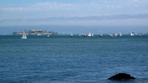 San Francisco Bay Alcatraz Tourism Landmark Water
