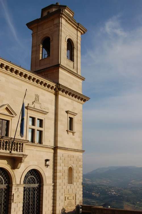 San Marino Church Europe Travel Italy Tourism