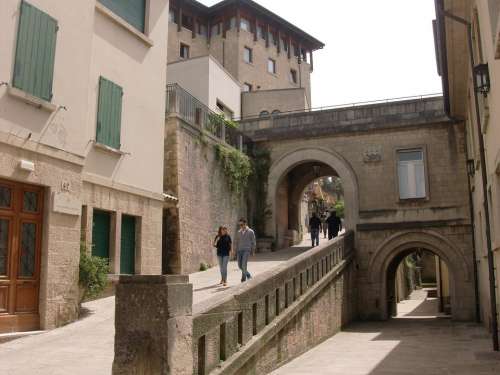 San Marino Italy Castle