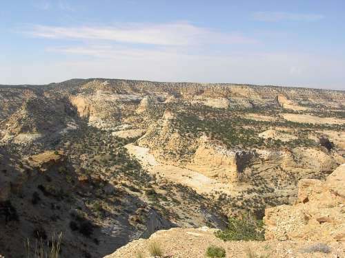 San Rafael Swell Emery County Utah Landscape Dry