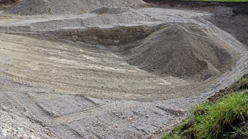 Sand Pit Sandpit Material Road Construction