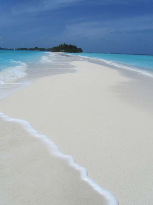 Sandbar Beach Sea Island Holiday Paradise Paradise