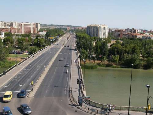 Saragossa Santiago Bridge Spain