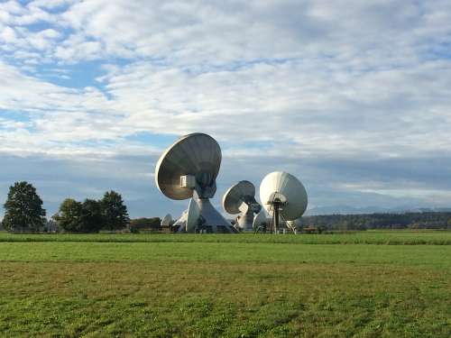 Satellite Dish Radar Dish Radar Telescope