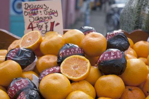 Satsuma Satsumas Orange Tangerine Tangerines Fruit