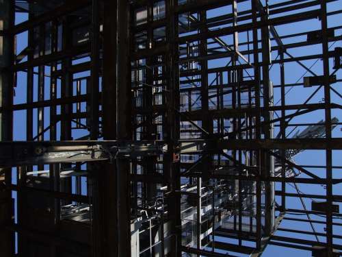 Scaffold Industrial Building Metal Architecture