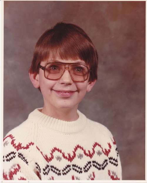School Boy Nerd Spectacles Glasses Boy Teenager