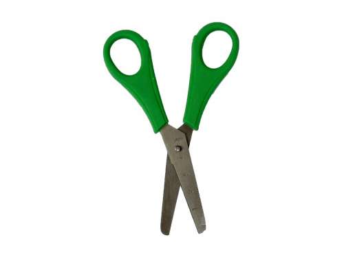 Scissors Green Grey Stationery