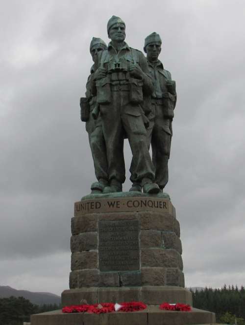 Scotland War Memorial Commando Spean Bridge