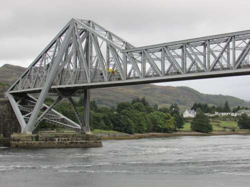 Scotland Connel Bridge Iron Bridge West Coast