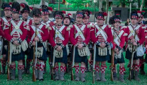 Scottish Soldiers Highlanders Battle