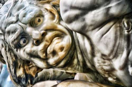 Sculpture Pain Agony Art Artistic Paris France