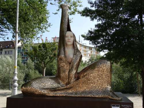 Sculpture Statue Art Woman Naked Erotic