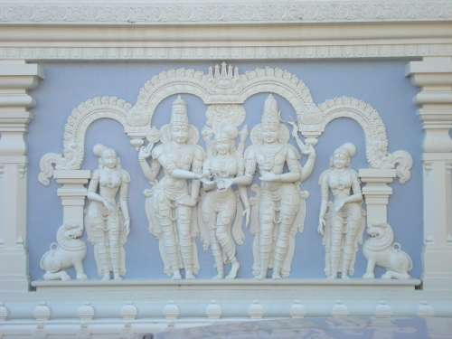 Sculptures Temple Spiritual Religion Hindu Goddess