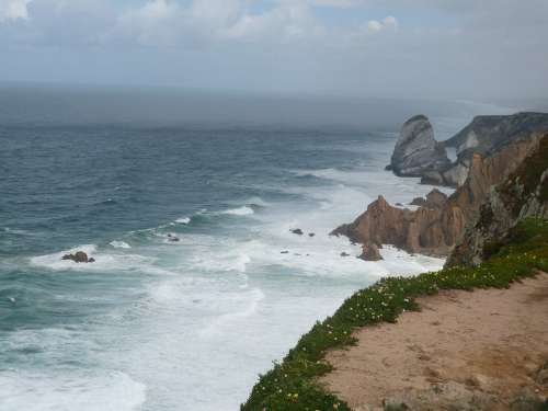 Sea The North Sea Water Rocks Ocean Landscape