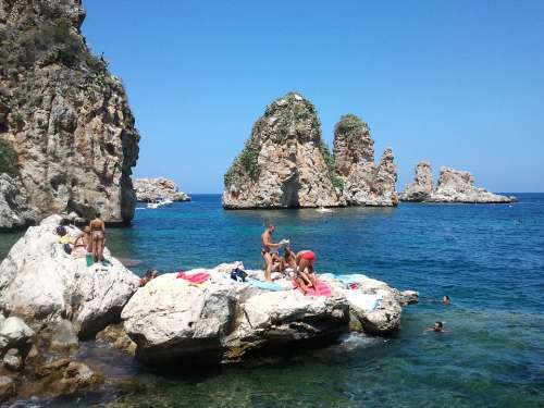 Sea Sicily Island