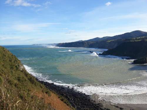 Sea Costa Beach Landscape Tide