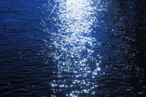 Sea Blue Blue Sea Nature Light