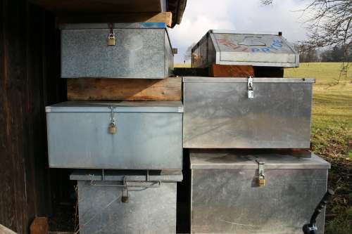 Security Box Closed Work Tool Box Steel Metal