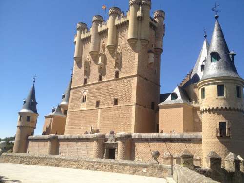 Segovia Alcazar Civil Works Monument Architecture