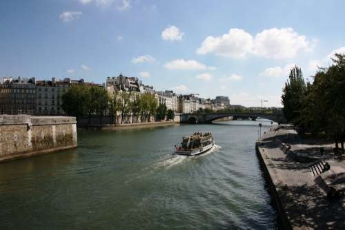 Seine River Sanchez Paris Boat