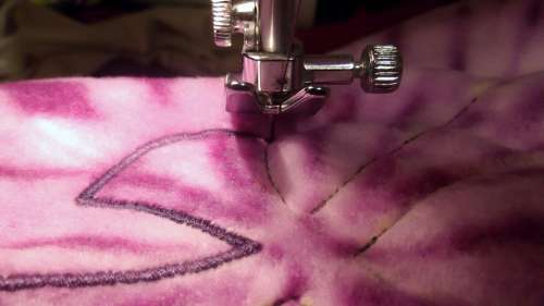 Sewing Thread Needle Stitch Sewing Machine Fabric