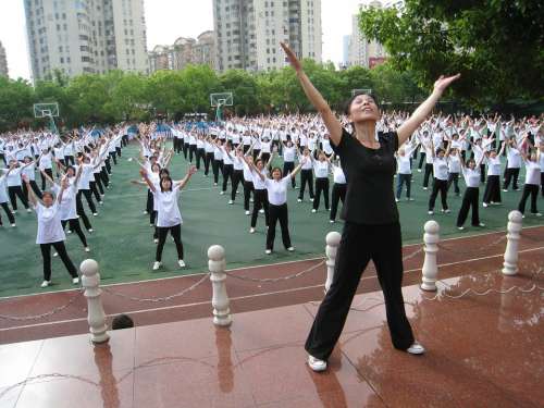 Shanghai Life Community Exercise Exercises Sports