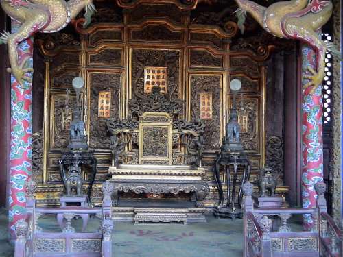 Shenyang Liaoning China 2006 Palace Famous Throne