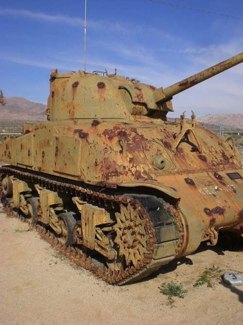 Sherman Tank Military Military Vehicle Ww2