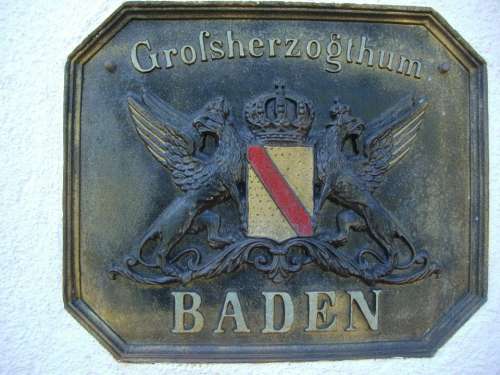 Shield Board Coat Of Arms Swim Grand Duchy