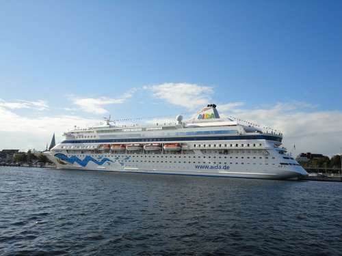 Ship Port Passenger Ship Kiel Baltic Sea Aida