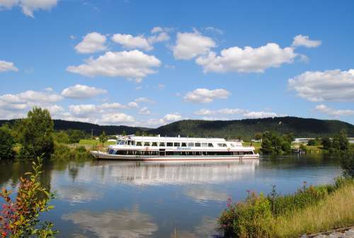 Ship Boat Cruise Altmühl Main Danube Canal