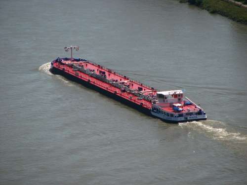 Ship Rhine River Rhine Ship Shipping Germany