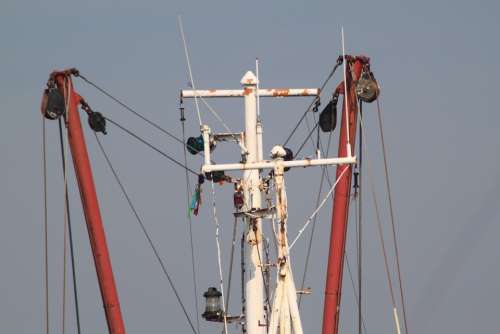 Ship Rigging Masts Wind Fixing Boat Skippers
