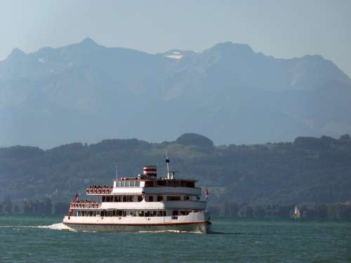 Ship Excursion Ship Boat Lake Constance