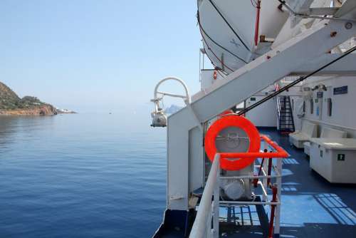 Ship Travel Ferry Technology Ship Reeling Railing
