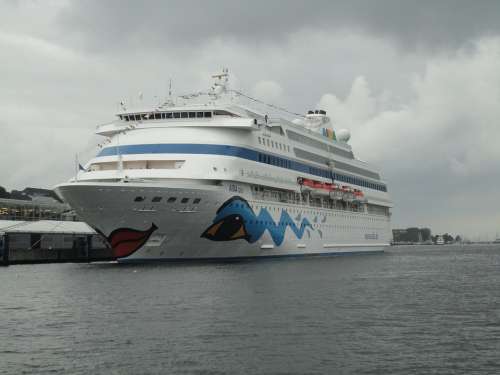 Ships Kiel Water Sky Blue Baltic Sea Cruise