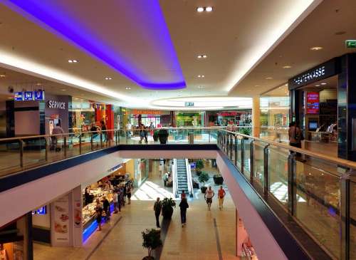 Shopping Centre Market Hall Hall Escalator Shopping