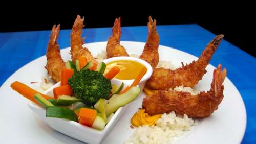 Shrimp Appetizer Seafood Delicious Crustacean