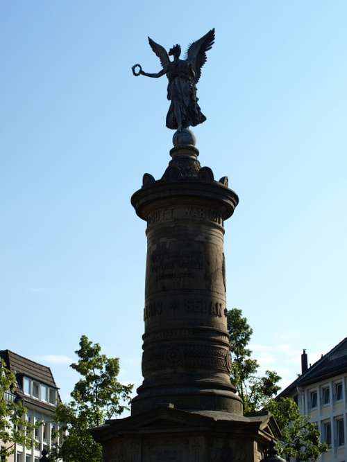 Siegburg Germany Siegessäule Angel Sky Pillar