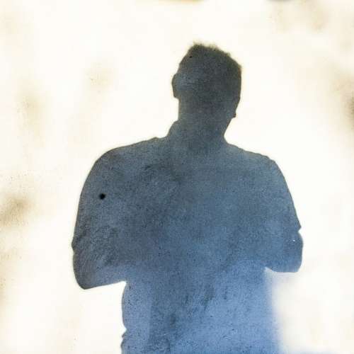 Silhouette Shade Black White Reflection Man