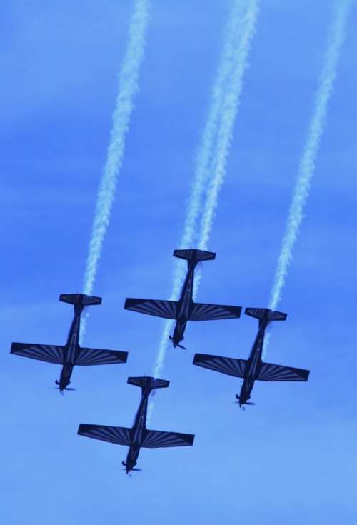 Silver Falcon Aerobatic Team Aircraft Jet Skill