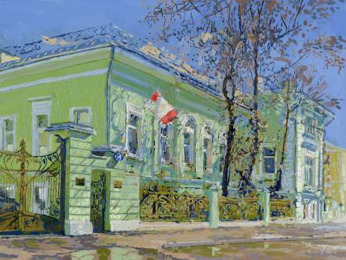 Simon Begichev Moscow Russia House Home Mansion
