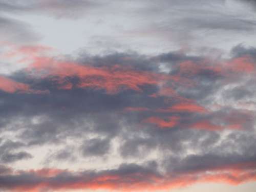 Sky Clouds Color Weather Twilight Evening Light