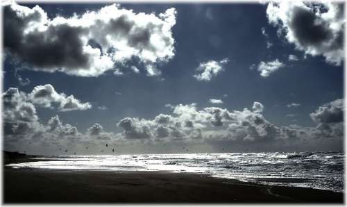 Sky Abendstimmung Romance Blue Clouds Cloud