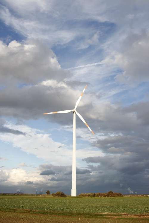 Sky Clouds Wind Wind Power Wind Energy