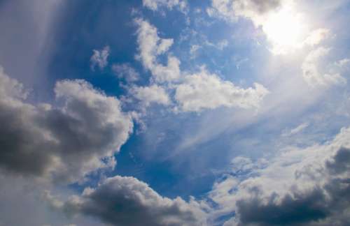 Sky Clouds Blue Weather Day Afternoon Sun