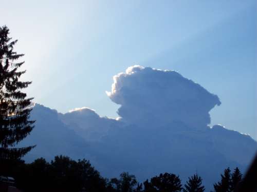 Sky Clouds Cloud Head