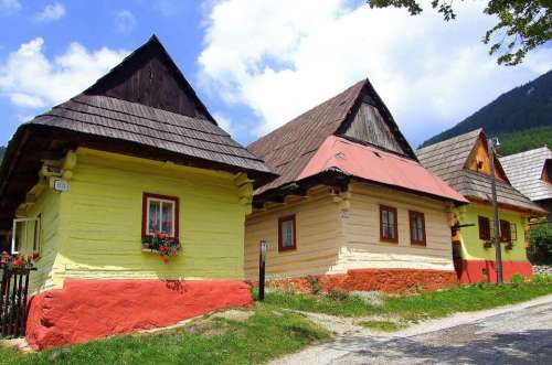 Slovakia Countryside Rural Architecture Unesco