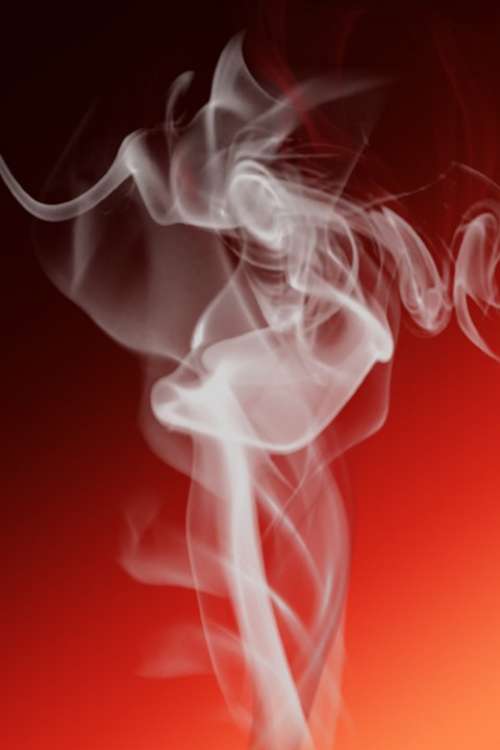Smoke Rauch Fire Red Artwork Digital Art Filigree